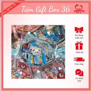 Set bánh kẹo hình cục kẹo xinh iu